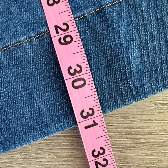 Chicos Lightweight Denim Wide Leg Culotte Crop Capri Jeans Size 2 US Large/12 - Picture 14 of 14